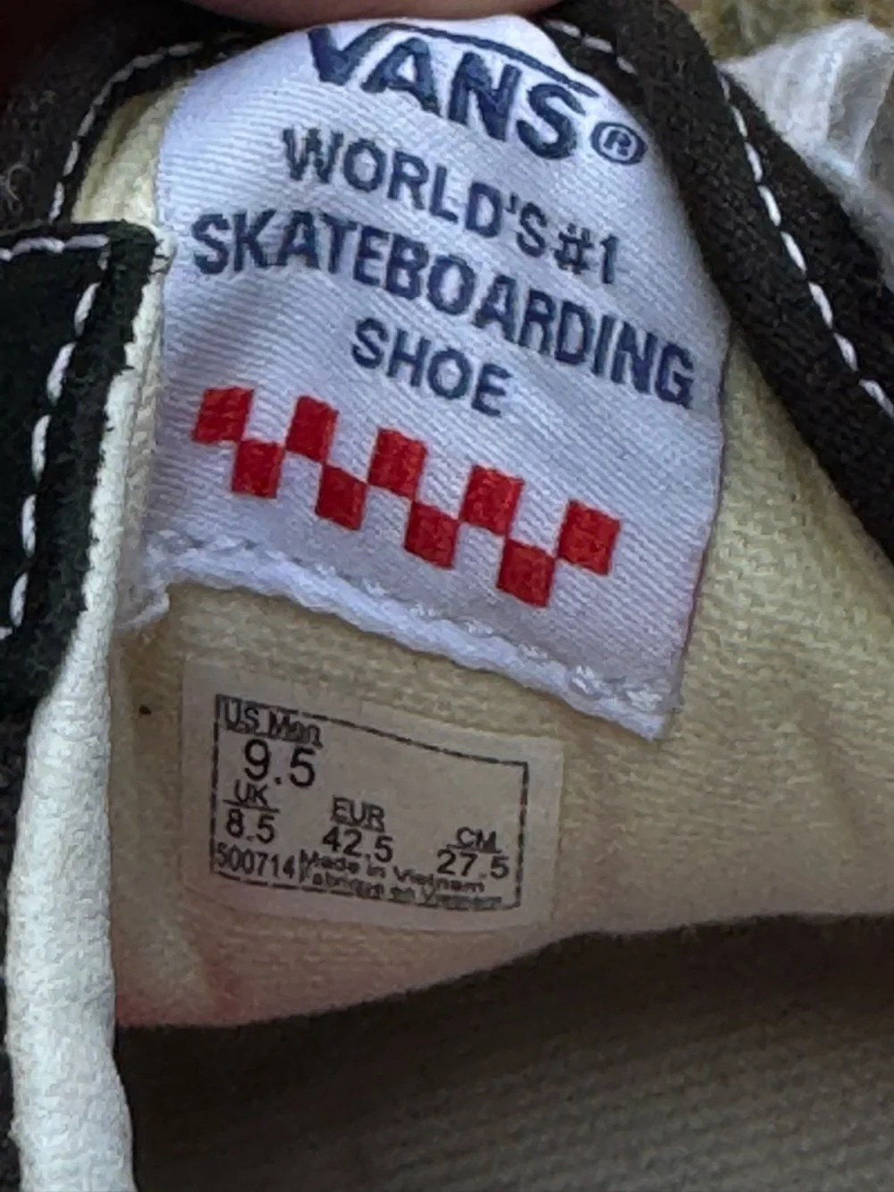 Vans Skate Old Skool Skate Shoe - Black - Picture 9 of 10